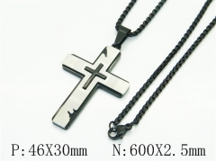 HY Wholesale Stainless Steel 316L Jewelry Popular Necklaces-HY09N1544HHF