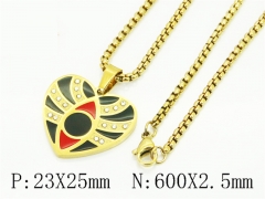 HY Wholesale Stainless Steel 316L Jewelry Popular Necklaces-HY09N1589NY