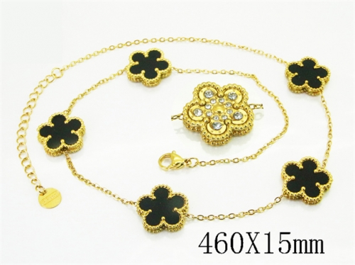 HY Wholesale Stainless Steel 316L Jewelry Popular Necklaces-HY32N0974HID