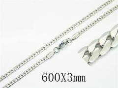 HY Wholesale Stainless Steel 316L Jewelry Popular Necklaces-HY40N1580JL