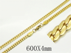 HY Wholesale Stainless Steel 316L Jewelry Popular Necklaces-HY40N1587LI