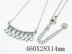 HY Wholesale Stainless Steel 316L Jewelry Popular Necklaces-HY30N0400OA