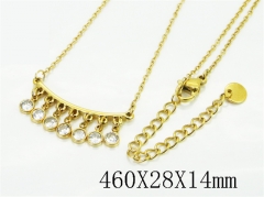 HY Wholesale Stainless Steel 316L Jewelry Popular Necklaces-HY30N0401HDD