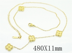 HY Wholesale Stainless Steel 316L Jewelry Popular Necklaces-HY32N1009HGG