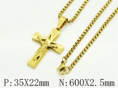 HY Wholesale Stainless Steel 316L Jewelry Popular Necklaces-HY09N1570HXL