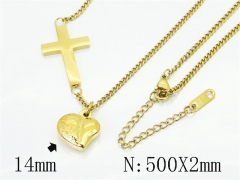 HY Wholesale Stainless Steel 316L Jewelry Popular Necklaces-HY80N1073NX