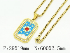 HY Wholesale Stainless Steel 316L Jewelry Popular Necklaces-HY09N1582NZ