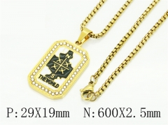 HY Wholesale Stainless Steel 316L Jewelry Popular Necklaces-HY09N1583NA