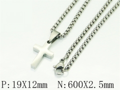 HY Wholesale Stainless Steel 316L Jewelry Popular Necklaces-HY09N1540LV