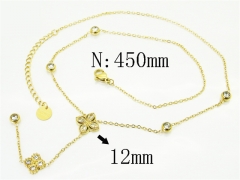 HY Wholesale Stainless Steel 316L Jewelry Popular Necklaces-HY32N0971HXL