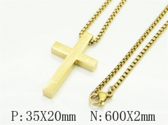 HY Wholesale Stainless Steel 316L Jewelry Popular Necklaces-HY49N0092DNL