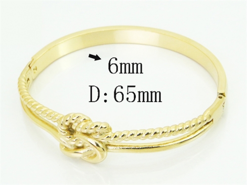 HY Wholesale Bangles Jewelry Stainless Steel 316L Popular Bangle-HY80B2266HIL