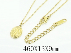 HY Wholesale Stainless Steel 316L Jewelry Popular Necklaces-HY51N0599MG