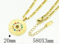 HY Wholesale Stainless Steel 316L Jewelry Popular Necklaces-HY32N1021PS