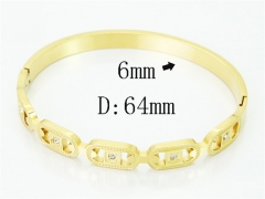 HY Wholesale Bangles Jewelry Stainless Steel 316L Popular Bangle-HY19B1527HLD