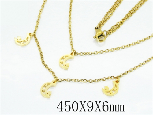 HY Wholesale Stainless Steel 316L Jewelry Popular Necklaces-HY12N0989LW