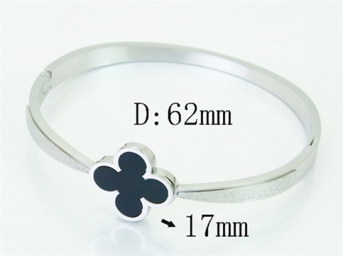 HY Wholesale Bangles Jewelry Stainless Steel 316L Popular Bangle-HY19B1541HJV