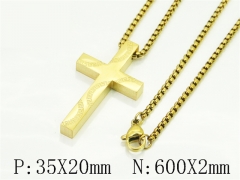 HY Wholesale Stainless Steel 316L Jewelry Popular Necklaces-HY49N0095ZNL