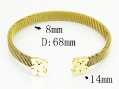 HY Wholesale Bangles Jewelry Stainless Steel 316L Popular Bangle-HY80B2277OQ