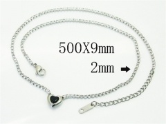 HY Wholesale Stainless Steel 316L Jewelry Popular Necklaces-HY59N0140HVV