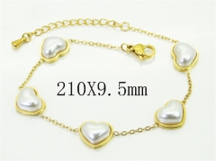 HY Wholesale Bracelets 316L Stainless Steel Jewelry Bracelets-HY32B1396PL