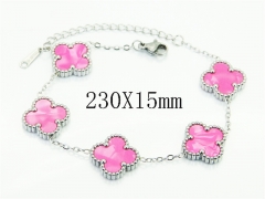 HY Wholesale Bracelets 316L Stainless Steel Jewelry Bracelets-HY35B1122GLL