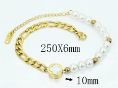 HY Wholesale Bracelets 316L Stainless Steel Jewelry Bracelets-HY80B2243ML