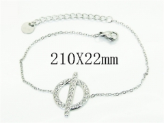 HY Wholesale Bracelets 316L Stainless Steel Jewelry Bracelets-HY51B0312MV