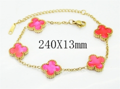 HY Wholesale Bracelets 316L Stainless Steel Jewelry Bracelets-HY30B0311BLL