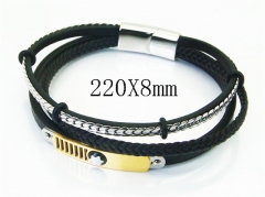 HY Wholesale Bracelets 316L Stainless Steel Jewelry Bracelets-HY92B0086HIB