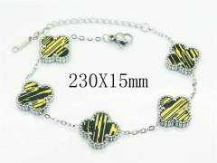 HY Wholesale Bracelets 316L Stainless Steel Jewelry Bracelets-HY35B1115CLL