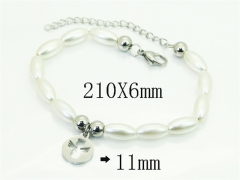 HY Wholesale Bracelets 316L Stainless Steel Jewelry Bracelets-HY91B0590LG