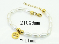 HY Wholesale Bracelets 316L Stainless Steel Jewelry Bracelets-HY91B0614MF