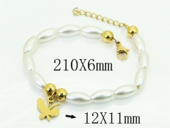 HY Wholesale Bracelets 316L Stainless Steel Jewelry Bracelets-HY91B0612MS