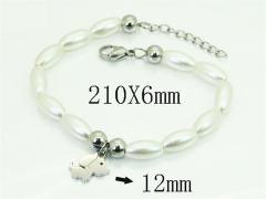 HY Wholesale Bracelets 316L Stainless Steel Jewelry Bracelets-HY91B0585LZ