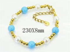 HY Wholesale Bracelets 316L Stainless Steel Jewelry Bracelets-HY41B0263OD