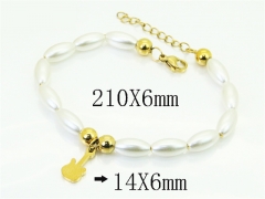 HY Wholesale Bracelets 316L Stainless Steel Jewelry Bracelets-HY91B0616MZ