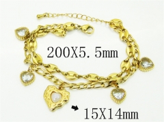 HY Wholesale Bracelets 316L Stainless Steel Jewelry Bracelets-HY32B1393HHL