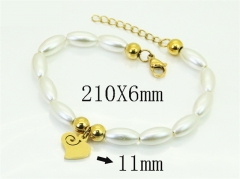 HY Wholesale Bracelets 316L Stainless Steel Jewelry Bracelets-HY91B0609MT