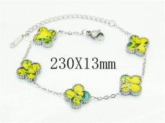 HY Wholesale Bracelets 316L Stainless Steel Jewelry Bracelets-HY35B1077LV