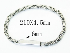 HY Wholesale Bracelets 316L Stainless Steel Jewelry Bracelets-HY40B1402HID