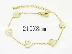 HY Wholesale Bracelets 316L Stainless Steel Jewelry Bracelets-HY32B1405PV