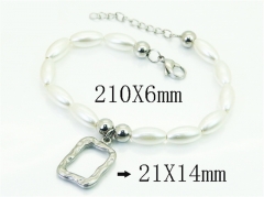 HY Wholesale Bracelets 316L Stainless Steel Jewelry Bracelets-HY91B0598LY