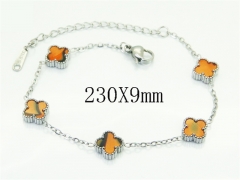 HY Wholesale Bracelets 316L Stainless Steel Jewelry Bracelets-HY35B1056XKL