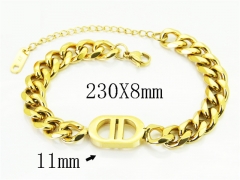 HY Wholesale Bracelets 316L Stainless Steel Jewelry Bracelets-HY41B0269HSS