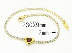 HY Wholesale Bracelets 316L Stainless Steel Jewelry Bracelets-HY59B0399COL