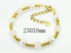 HY Wholesale Bracelets 316L Stainless Steel Jewelry Bracelets-HY41B0261OF