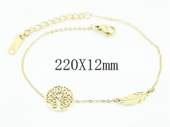 HY Wholesale Bracelets 316L Stainless Steel Jewelry Bracelets-HY51B0319MF