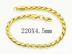 HY Wholesale Bracelets 316L Stainless Steel Jewelry Bracelets-HY40B1404KL