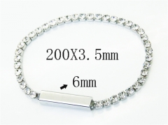 HY Wholesale Bracelets 316L Stainless Steel Jewelry Bracelets-HY40B1401OL